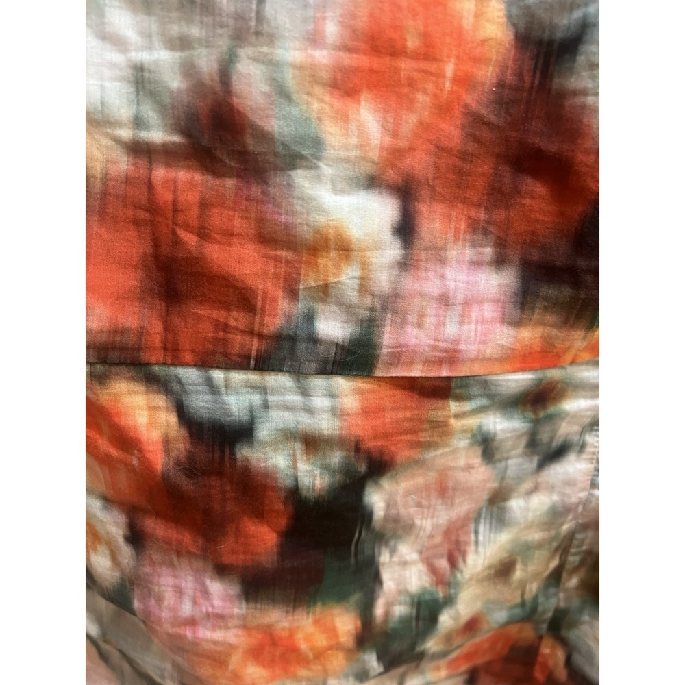 J Crew Size 16 Puff Sleeve Square Neck Top Liberty Hazy Days Floral Romantic - Picture 2 of 3
